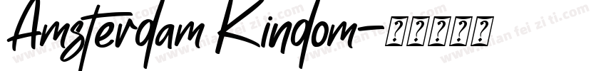Amsterdam Kindom字体转换